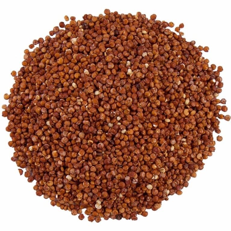 Graines de quinoa rouge